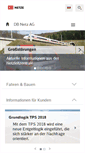 Mobile Screenshot of fahrweg.dbnetze.com